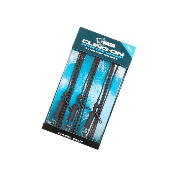 Nash-Leader Cling 18143 - Terminale Extra Flessibile Da 40 Lb (68 G) - Affondamento Rapido, Antigroviglio, In PTFE E Dyneema, Per Pesca