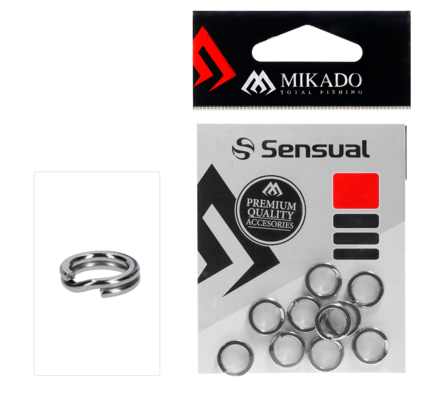 Mikado - Spojovací kroužky HX 10kg vel. 6 10ks