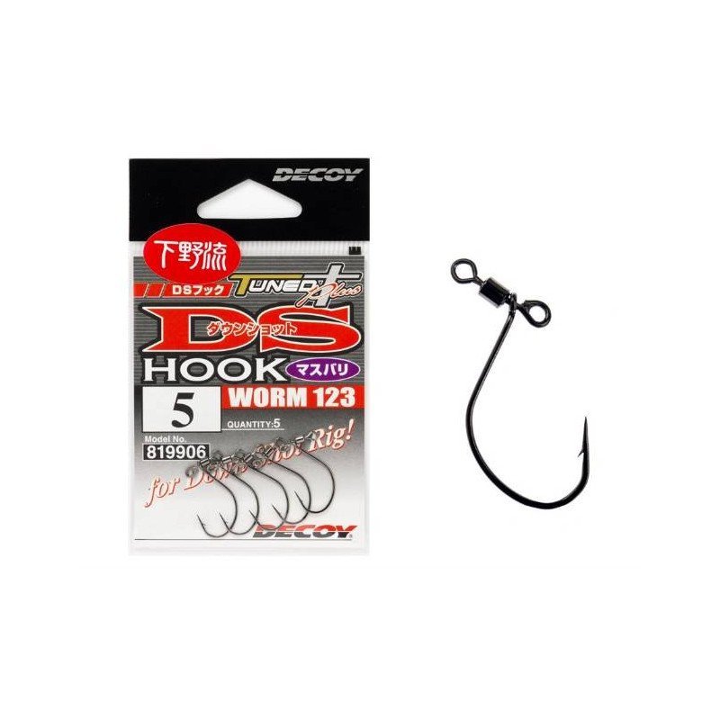 Decoy - Háček Worm123 DS Hook Masaburi vel. 5