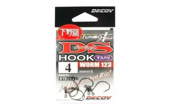 Decoy - Háček Worm123 DS Hook Masubari vel. 4