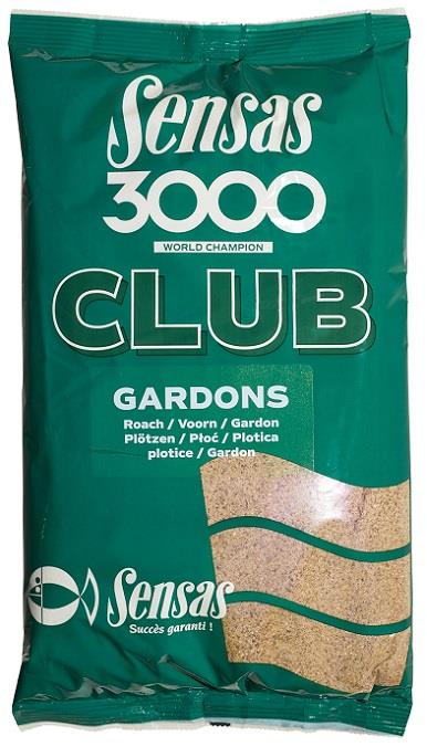 Sensas - Vnadící směs 3000 Club Gardons (Plotice) 1kg
