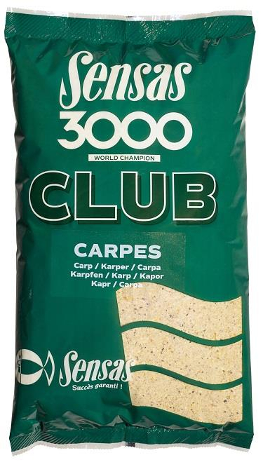Sensas - Vnadící směs 3000 Club Carpes (Kapr) 1kg