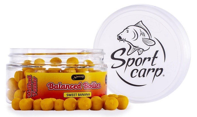 Sportcarp - Boilie Method Feeder Balanced Boilies Sweet Banana 10mm 50ml
