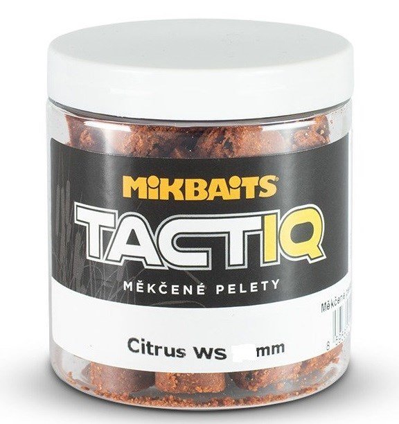 Mikbaits - TactiQ měkčené pelety Citrus WS 10mm 250ml