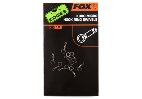 FOX - Obratlík Kuro Micro Hook Ring Swivels 10ks