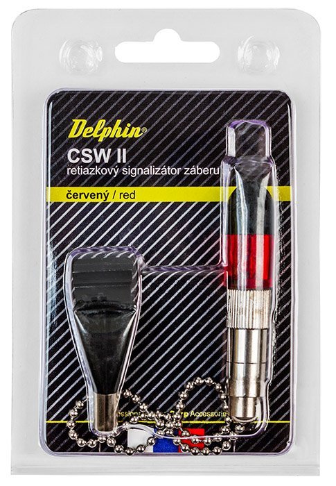 Delphin - Řetízkový signalizátor CSW II Červený