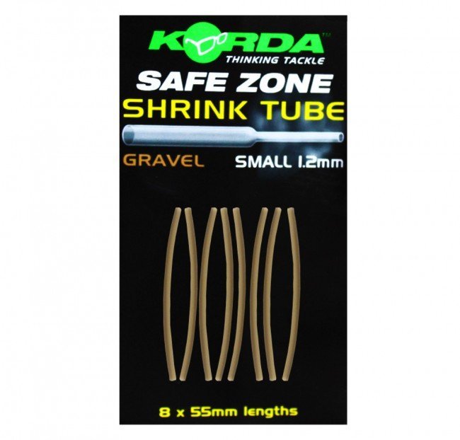 Korda - Hadička Shrink Tube 1,2mm 8x5,5cm Gravel Brown