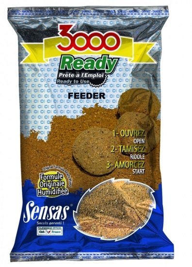 Sensas - Vnadící směs 3000 Ready Feeder (Feeder) 1,25kg