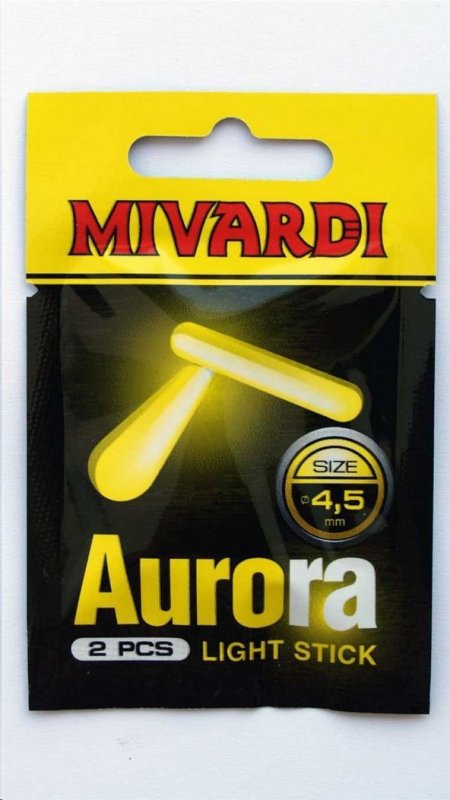 Mivardi - Chemické světlo Aurora 4,5mm 2ks