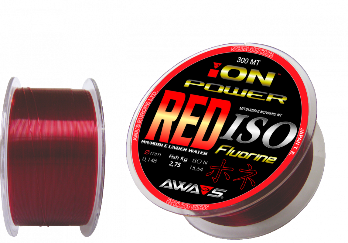 AWA-S - Vlasec Ion Power Red ISO Fluorine 0,309mm 11,95kg 300m