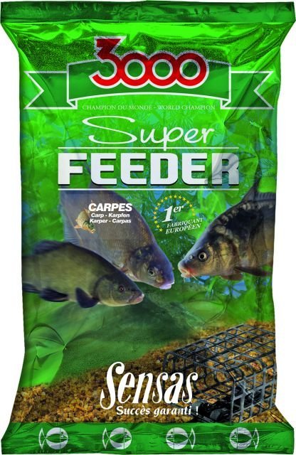 Sensas - Vnadící směs 3000 Super Feeder Carp 1kg