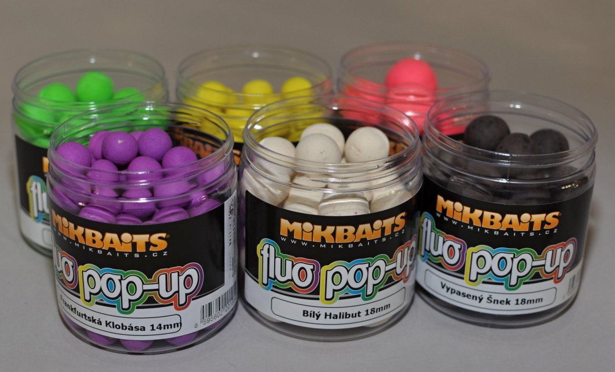 Mikbaits - Plovoucí fluo Pop-Up Ananas N-BA 18mm 250ml