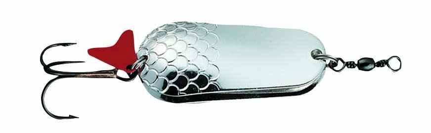 Effzett - Třpytka Twin Spoon 10cm 60g Silver/Silver
