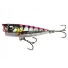 Savage Gear - Wobler 3D MINNOW POPPER 4.3CM 2.6G FLOATING PINK BARRACUDA PHP