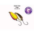 Crazy Fish - Třpytka Lema 1,6g 2,3cm Barva 33