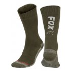 FOX - Ponožky Thermolite Long Sock Black/Orange Velikost 10-13 (EU 44-47)