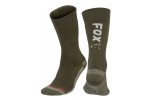 FOX - Ponožky Thermolite long Sock 10-13 (Eu 44-47) Green/Silver