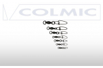 Colmic - Karabinka s obratlíkem Ball Bearing Insurance Snap vel. 0 6pcs