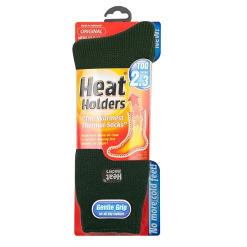 Heat Holders - Ponožky termo pánské Zelené Velikost 39-46