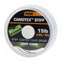 FOX - Šňůra Camotex Stiff 20lb 20m Light Camo