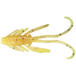 Berkley - Gumová nástraha PowerBait Power Nymph 2,5cm Pumpkin Chartreuse 12ks