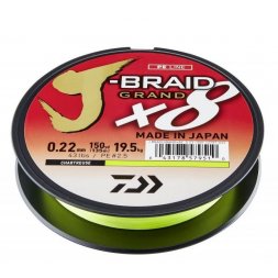 DAIWA - Šnůra J-Braid Gr X8E 0.06mm-135m CH