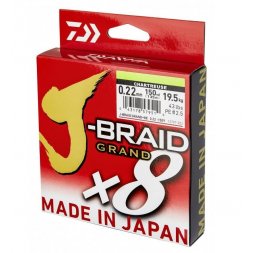 DAIWA - Šnůra J-Braid Gr X8E 0.13mm-135m CH