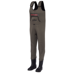 DAM - Prsačky BREAK POINT NEOPRENE WADER BOOTFOOT CLEATED L 42/43-7.5/8 GR