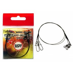 Falcon - Lanko Wire Leader Spider 12kg 30cm 2ks