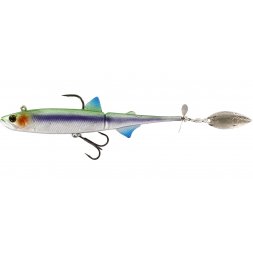 Westin - Gumová nástraha HypoTeez Buzz 'N Blade 16cm 38g Sinking Smelt