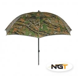 NGT - Deštník Camo Brolly 2,2m