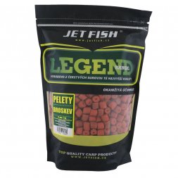 Jet Fish - Pelety Legend Range Broskev 12mm 1kg