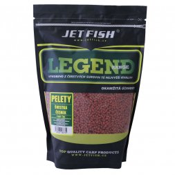 Jet Fish - Pelety Legend Range Švestka/Česnek 4mm 1kg