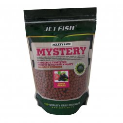 Jet Fish - Pelety Mystery Jahoda/Moruše 8mm 1kg