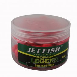 Jet Fish - Pop-Up Legend Range Švestka/Česnek 12mm 40g
