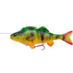 Savage Gear - Gumová nástraha 4D Line Thru Perch 17cm SS 63g Firetiger