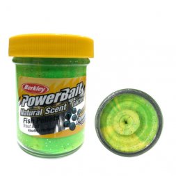 Berkley - Těsto Natural Scent Trout Bait 50g Fish Pellet - Fluo Green Yellow