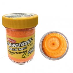 Berkley - Těsto Natural Scent Trout Bait 50g Cheese - Fluo Orange