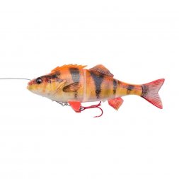 Savage Gear - Gumová nástraha 4D Line Thru Perch 23cm SS 145g Albino