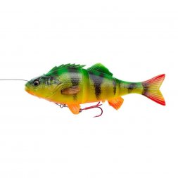 Savage Gear - Gumová nástraha 4D Line Thru Perch 23cm SS 145g Firetiger