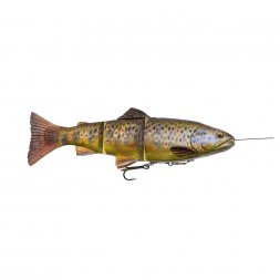 Savage Gear - Gumová nástraha 4D Line Thru Trout 15cm 35g SS Dark Brown Trout