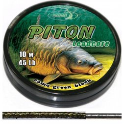 Katran - Olověnka Leadcore Piton 45lb 20,5kg 10m Camo/Green/Black