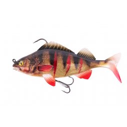 FOX Rage - Gumová nástraha Replicant Perch 14cm 55g Super Natural Wounded Perch