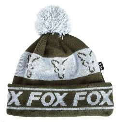 FOX - Čepice Lined Bobble Hat Green/Silver