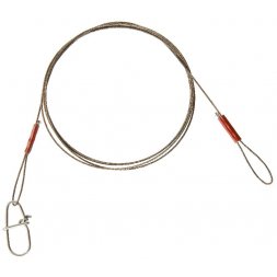 Cormoran - Lanko 1x7 Wire Leader - Loop and Snap Hook 12kg 50cm 2ks