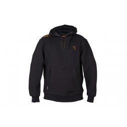 FOX - Mikina Collection Orange & Black Hoodie Velikost XL