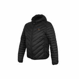 FOX - Bunda Collection Quilted Jacket Black/Orange Velikost M