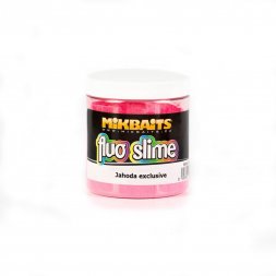 Mikbaits - Fluo slime obalovací Dip Jahoda Exclusive 100g