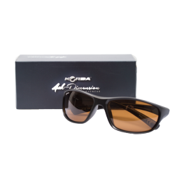 Korda - Polarizační brýle Sunglasses Wraps Gloss Black Brown Lens