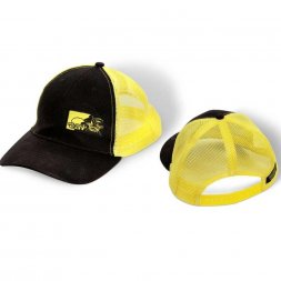 Black Cat - Kšiltovka Trucker Cap Uni Black/Yellow